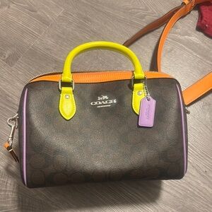 Coach Multicolor Satchel Bag